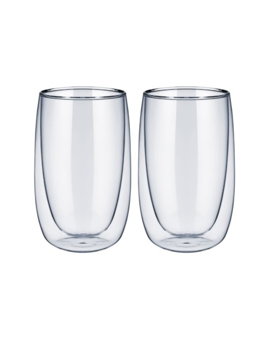 Set de vasos doble vidrio