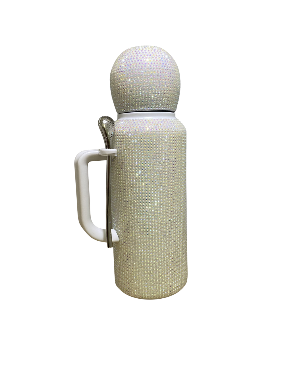 Set de termo + mate y bombilla de brillos