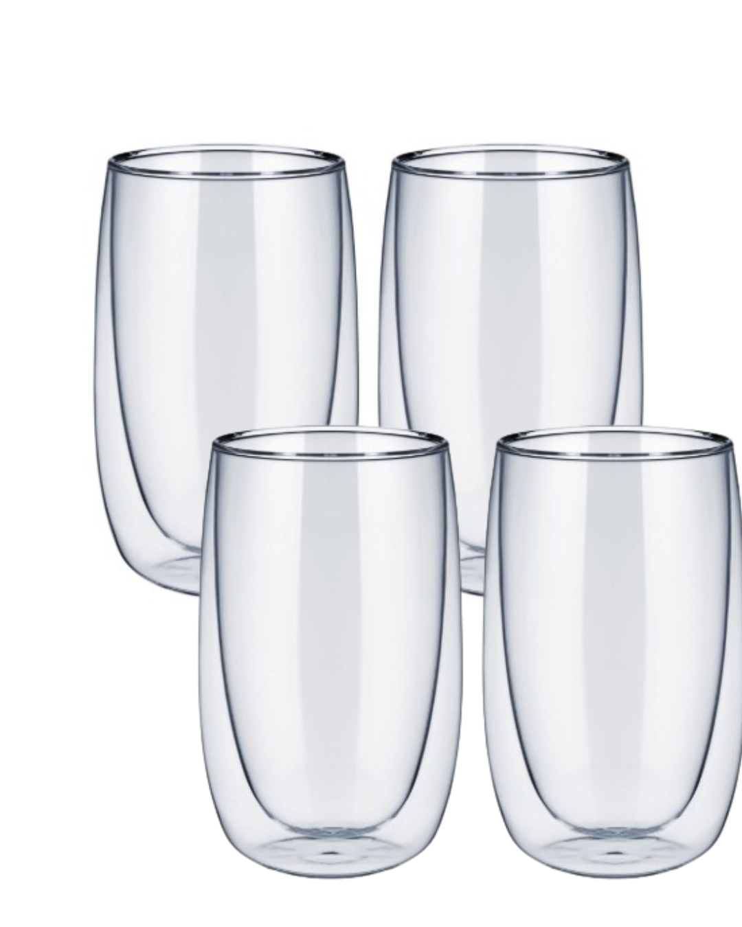 Set de vasos doble vidrio