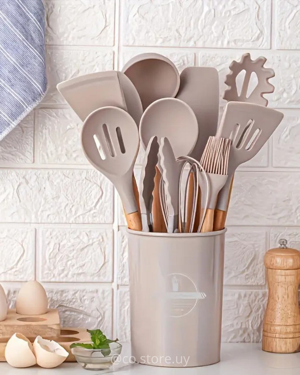 Utensilios de cocina de silicona 12 piezas