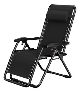 SILLA REPOSERA PLEGABLE ALUMINIO REFORZADO