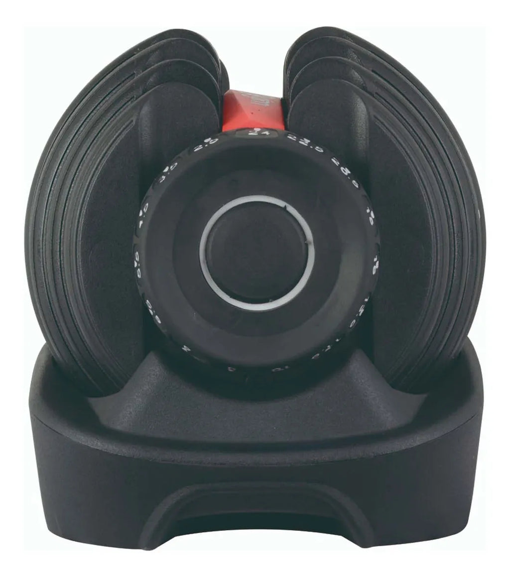 Gim Sports 518CH mancuerna negra de 2.25kg a 25kg