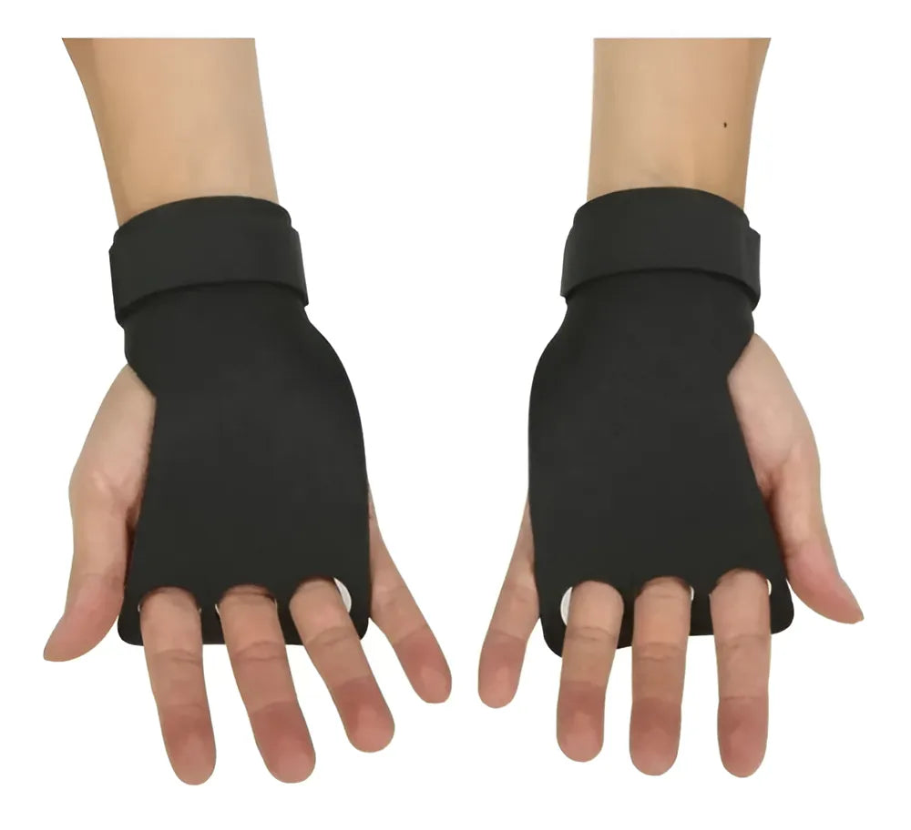 Calleras All Hand LPO Academia Carbono Negro Con Correas Ajustables Talla S