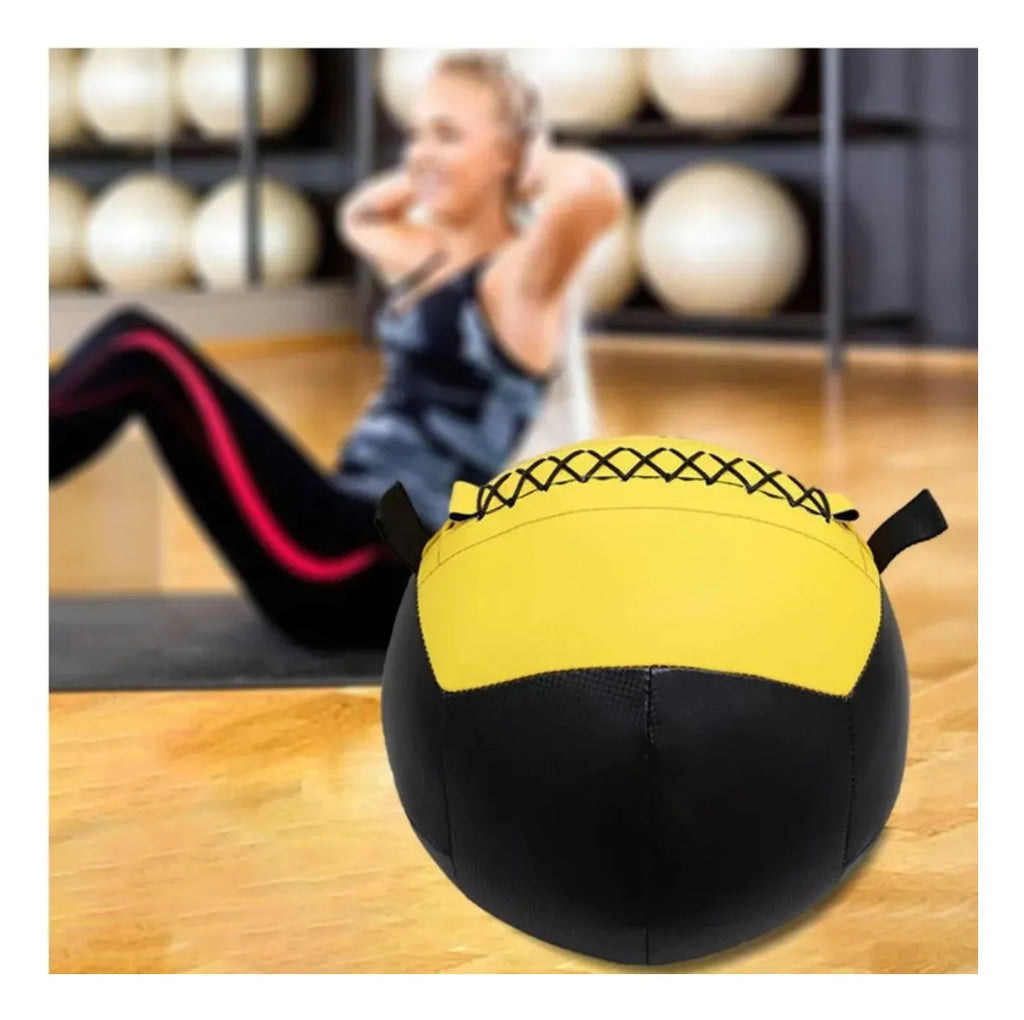 Pelota 5kg Gimnasio Crossfit Entrenamiento Funcional Negro
