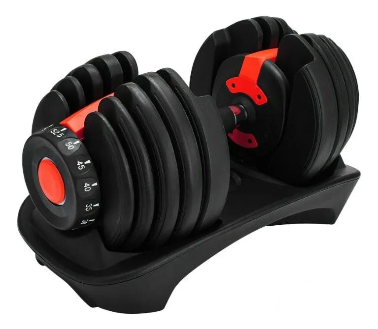 Gim Sports 518CH mancuerna negra de 2.25kg a 25kg