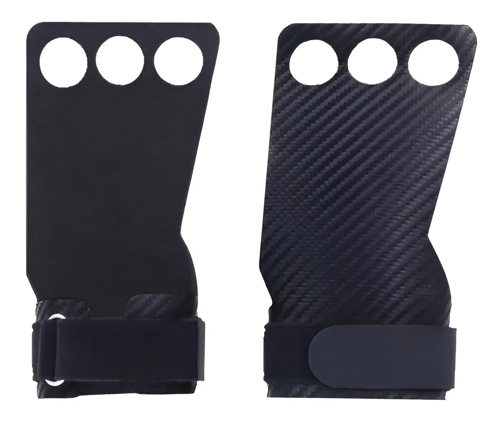 Calleras All Hand LPO Academia Carbono Negro Con Correas Ajustables Talla S