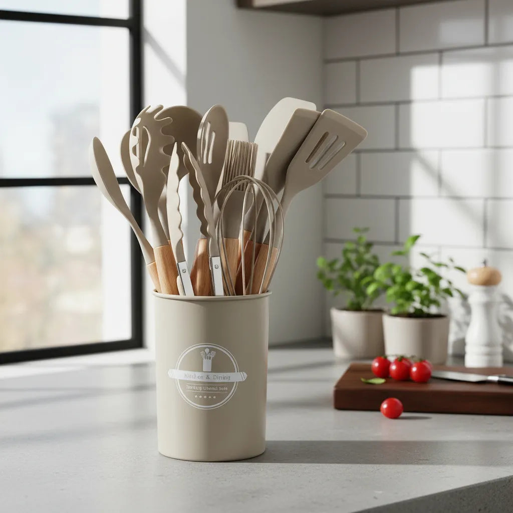 Utensilios de cocina de silicona 12 piezas