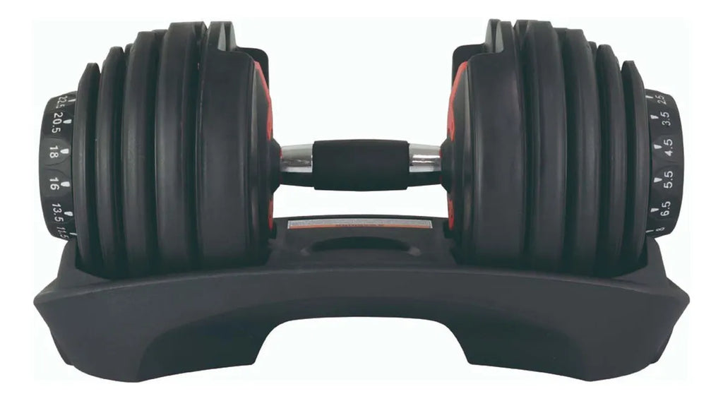 Gim Sports 518CH mancuerna negra de 2.25kg a 25kg
