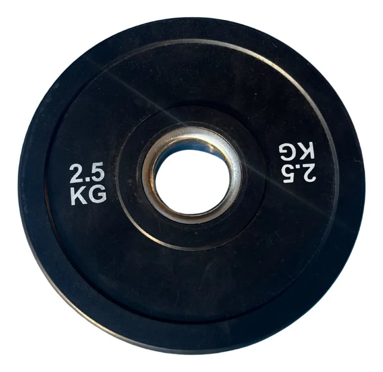 Disco Bumper Hardfit 2.5 Kg Para Pesas Gimnasio