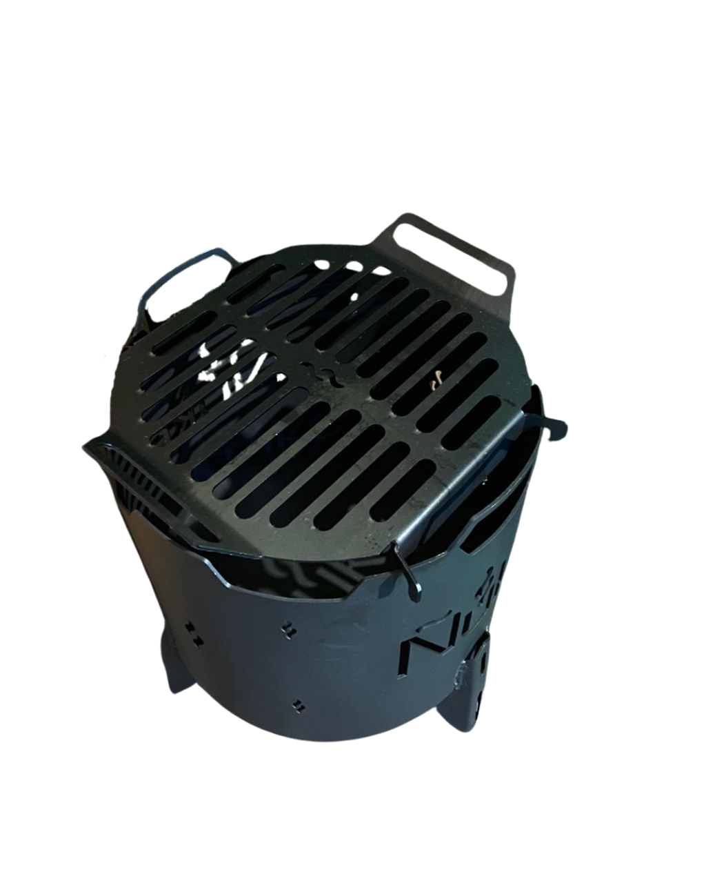 FOGON CON PARRILLA DE HIERRO