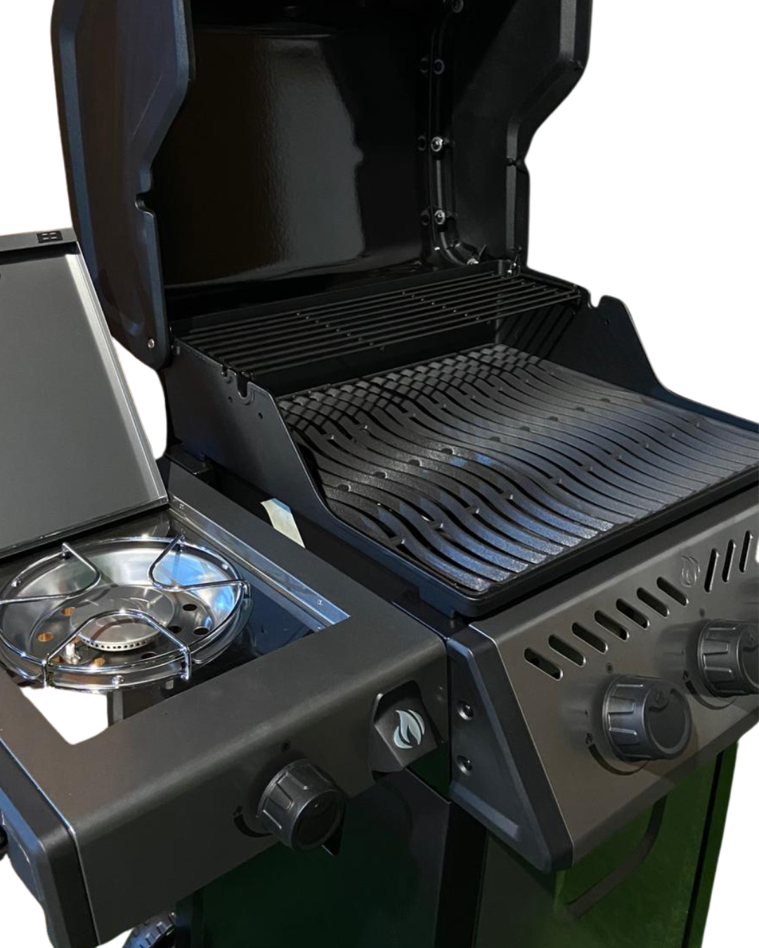 PARRILLA FREESTYLE A GAS - 3 QUEMADORES + 1 LATERAL