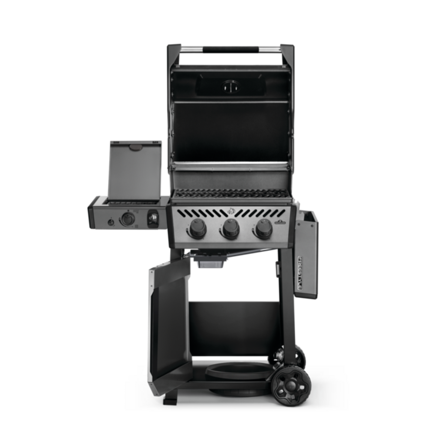 PARRILLA FREESTYLE A GAS - 3 QUEMADORES + 1 LATERAL