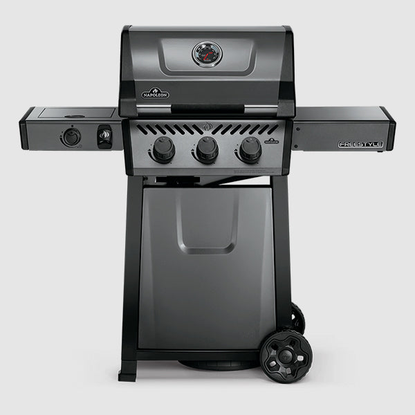 PARRILLA FREESTYLE A GAS - 3 QUEMADORES + 1 LATERAL