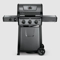 PARRILLA FREESTYLE A GAS - 3 QUEMADORES + 1 LATERAL