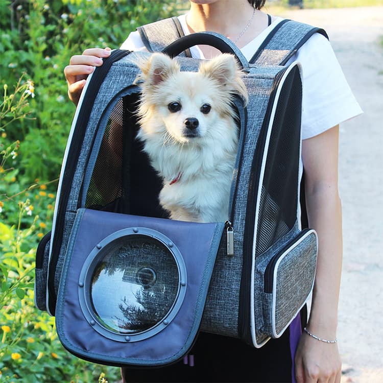Mochila lisa con capsula
