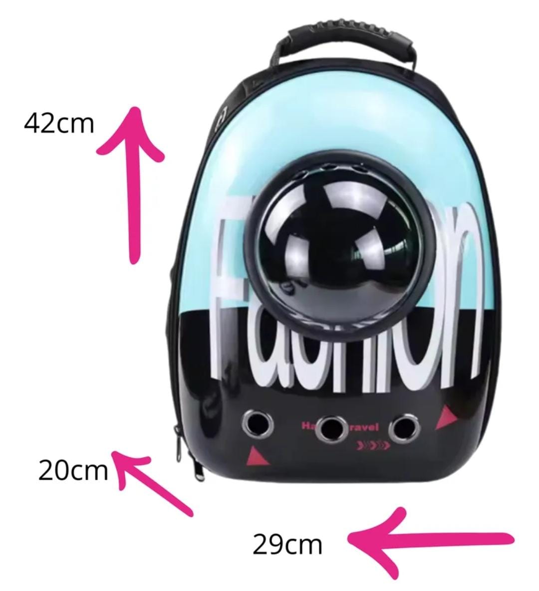 Mochila capsula con diseños