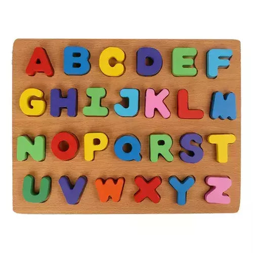 Juego De Madera Abecedario Para Niños