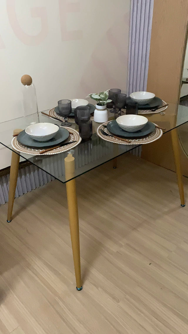 SET PLATOS LLANOS X4