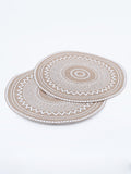 Individuales circulares SET X2
