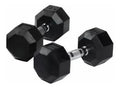 Mancuerna Hexagonal Engomada Dumbbell 20 kg