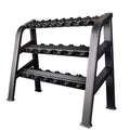 Mancuernero Rack Profesional Mancuernas Redondas 3 Niveles