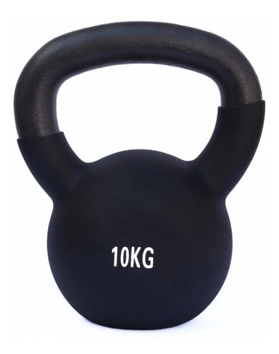 Pesas Rusas Hierro Recubiertas Goma Kettlebell 10kg