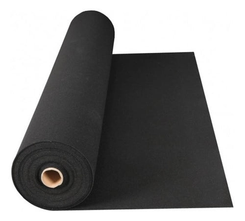 Piso De Caucho Goma Gimnasio Crossfit Enrollado Espesor 8mm
