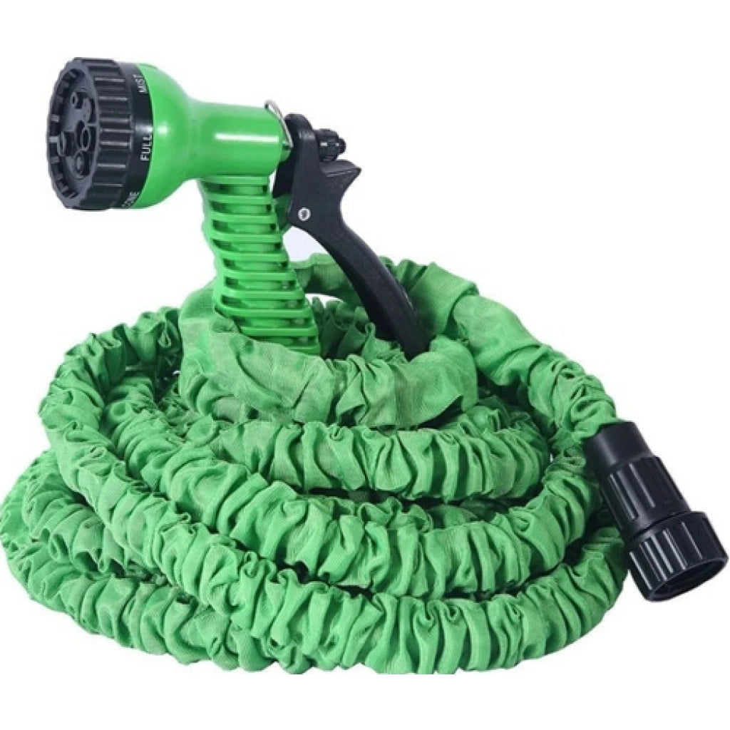 Manguera De Jardín Extensible Flexible Con Pistola 15mts
