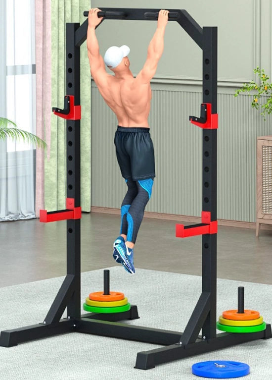 Torre Squat Rack Multiestación Gimnasia Profesional