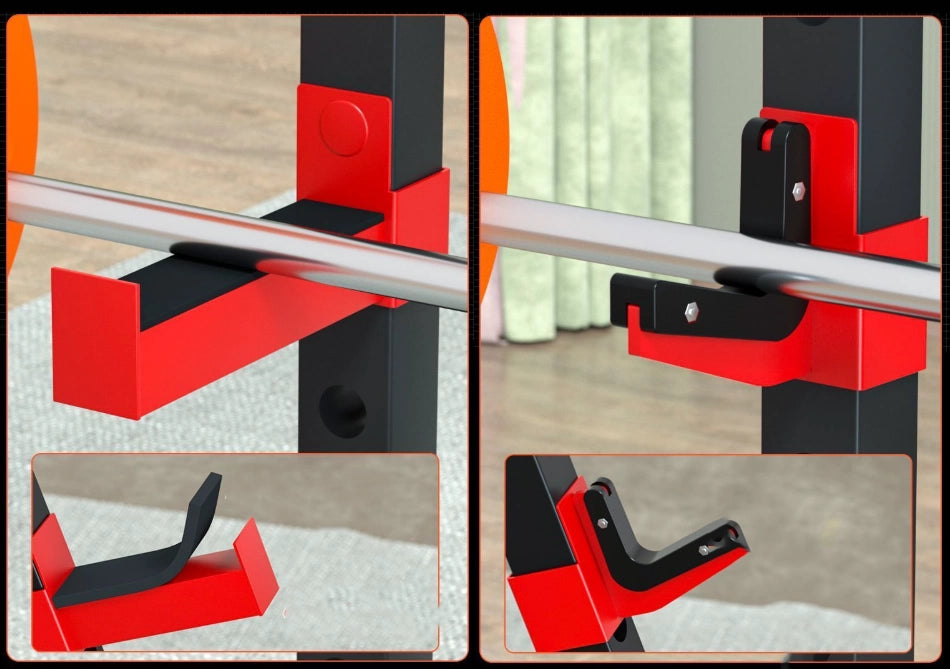 Torre Squat Rack Multiestación Gimnasia Profesional