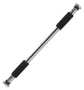 Barra De Acero Cromada Ejercicios Extensible Para Puerta