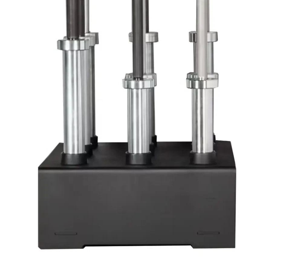 Soporte Vertical Para 9 Barras Olímpicas