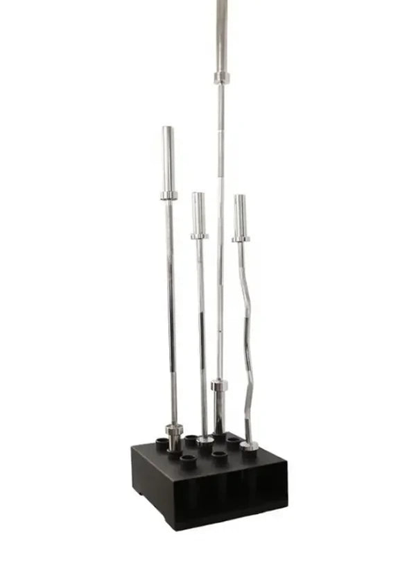 Soporte Vertical Para 9 Barras Olímpicas