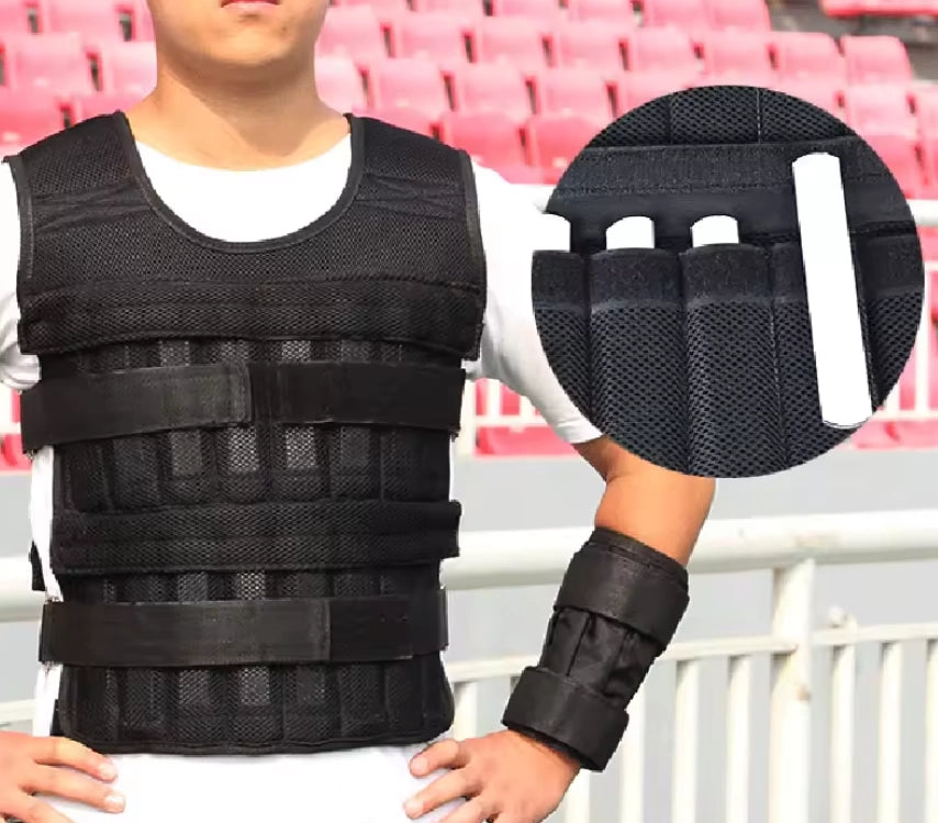 Chaleco Para Peso Hasta 20 Kg Lastre Cross Entrenamiento