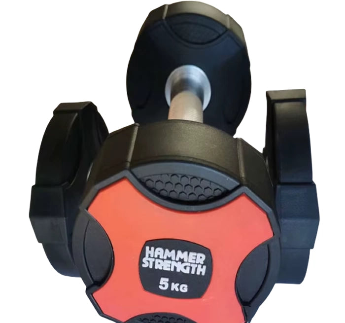 Mancuerna Dumbbell Recubiertas Precor Poliuretano 5 kg