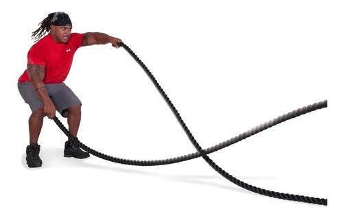 Cuerda Soga Crossfit 9mx38mm Entrenamiento Funcional Pro
