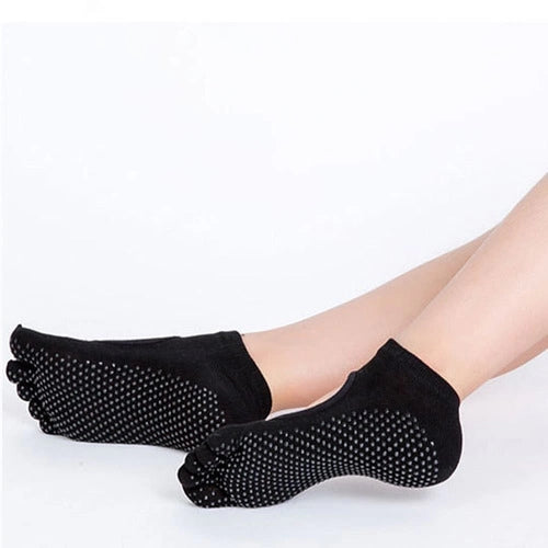 Medias Calcetines Yoga Antideslizante Baile Completo