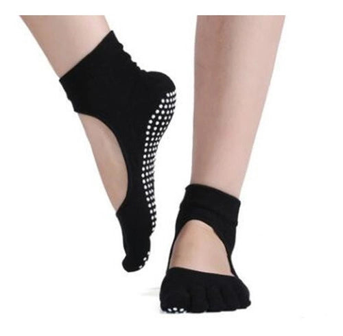 Medias Calcetines Yoga Antideslizante Baile Completo