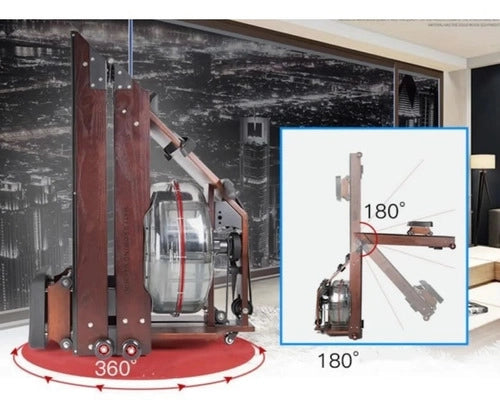 Máquina Simulador Remo Plegable Profesional Remadora