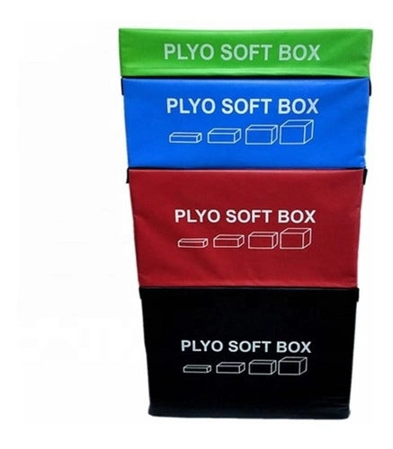 Set De Cajas Pliométricas Espuma Plyo Soft Box