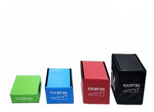 Set De Cajas Pliométricas Espuma Plyo Soft Box