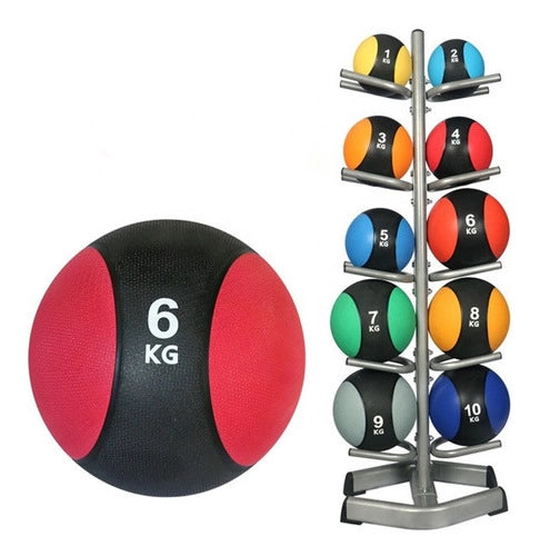 Balón Medicinal 3kg Medicine Ball Pelota con Pique