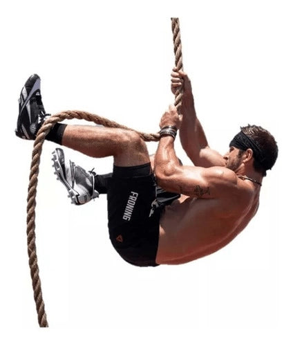 Cuerda Para Trepar Soga Crossfit Escalada 5mx50mm