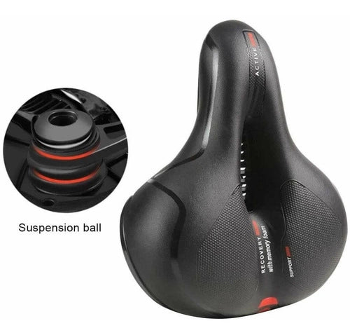 Asiento Silla De Bicicleta Ergonómica Reforzada