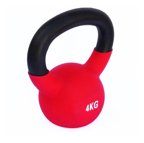 Pesas Rusas Hierro Recubiertas Goma Kettlebell 4kg