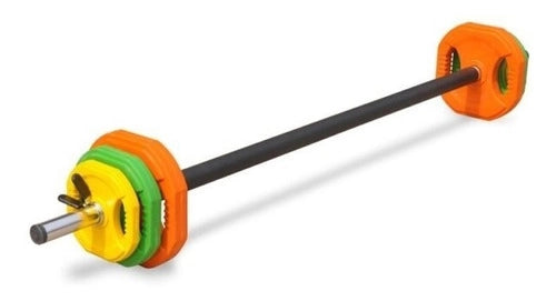 Kit De Barra Y Discos Set Body Pump 20 kg