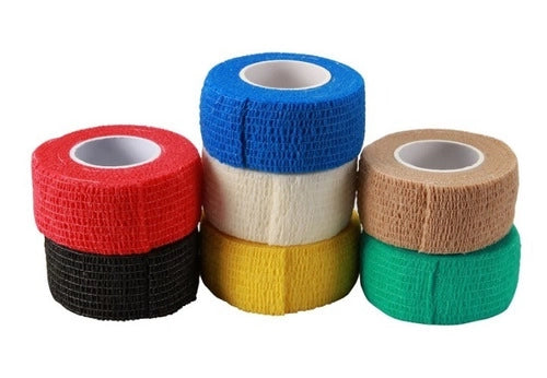Venda Elástica Cohesiva Autoadhesiva 2,5 Cm