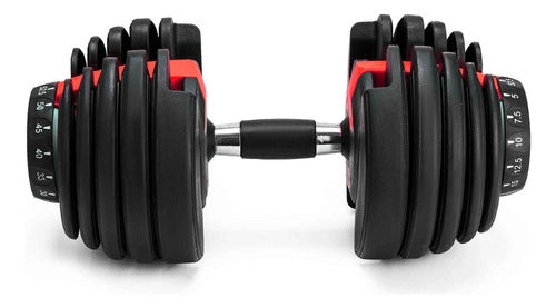 Mancuerna Ajustable Discos Regulable De 2.5 kg a 24 kg