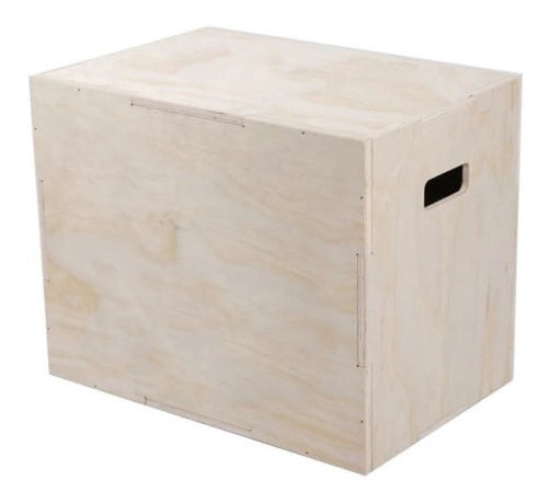 Cajón Salto Pliométricos Crossfit Caja Reforzada 40x50x60cm