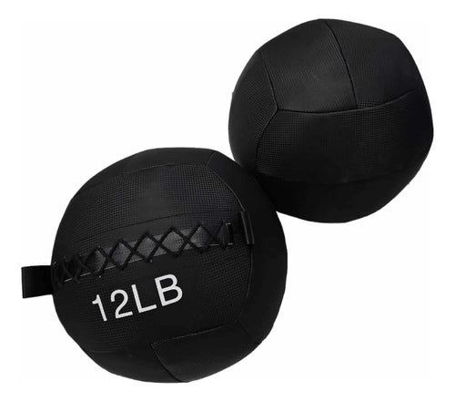 Balón Pelota Medicinal Wall Ball Profesional 12 Lb